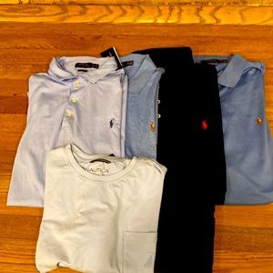 Ralph lauren polo and nautica tshirts